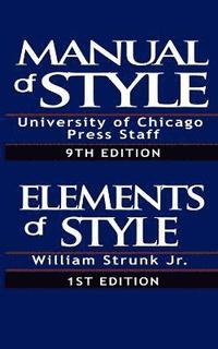 Chicago Manual Of Style & The Elements Of Style, Special Edition (h�ftad)