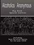 Alcoholics Anonymous - Big Book Special Edition - Including