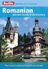 Berlitz: Romanian Phrase Book &; Dictionary