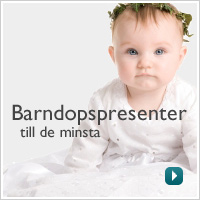 Barndopspresenter till de allra minsta