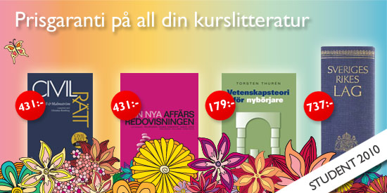 L�gsta-prisgaranti p� all kurslitteratur