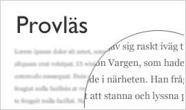 Provläs dina favoritböcker här
