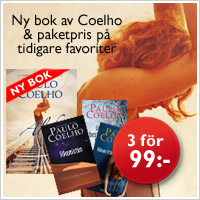 Paulo Coelho - Ny bok & 3 pocket för 99:-