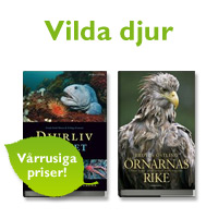 B�cker om vilda djur till v�rrusiga priser