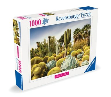 Pussel 1000 bitar - Huntington Desert Garden (inbunden)