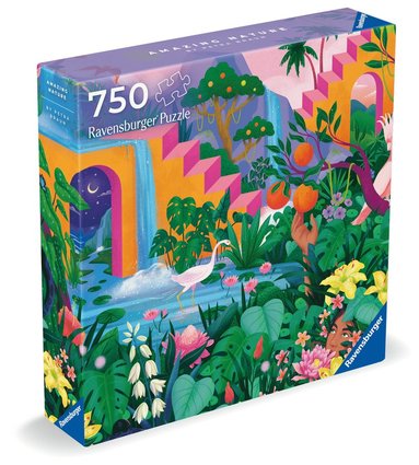 Pussel 750 bitar Art&Soul - Amazing Nature (inbunden)