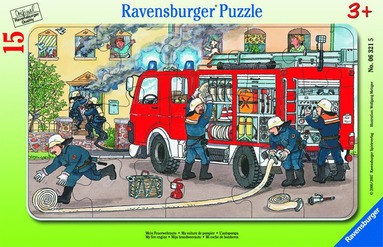 Pussel 15 bitar My Fire Engine (hftad)