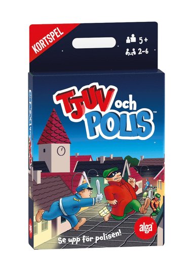 Kortspel Tjuv och polis (inbunden)
