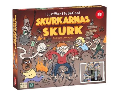 Skurkarnas Skurk brädspel (häftad)