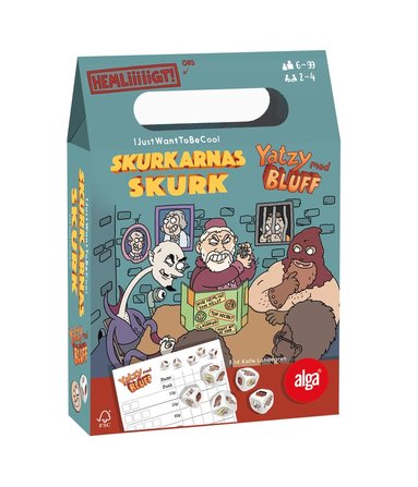 Spel Yatzy med bluff ¿ Skurkarnas skurk