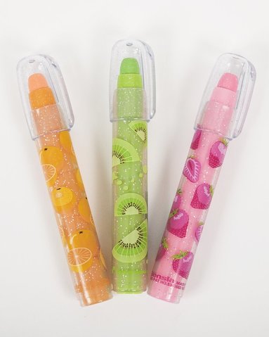 Suddstift med fruktdoft (fiberspetspenna)