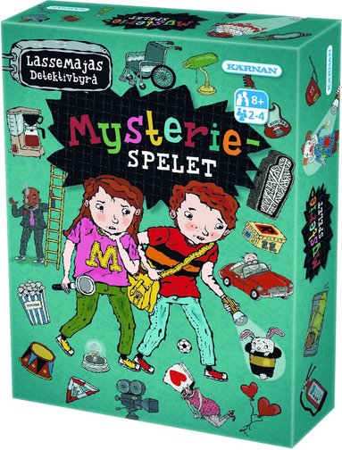 Mysteriespelet - Lassemajas detektivbyrå (inbunden)