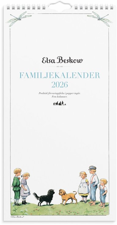 Familjekalender 2026 Elsa Beskow (kalender)