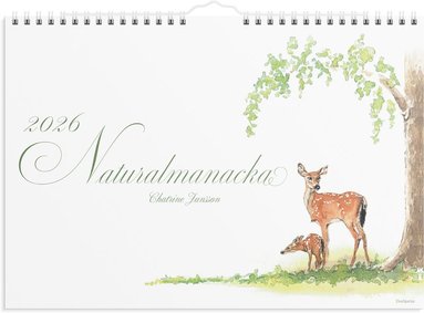 V�ggkalender 2026 Naturalmanacka (kalender)
