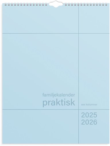 Familjekalender 2025-2026 Praktisk (kalender)