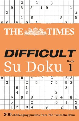 Times Difficult Su Doku Book 1 (inbunden)
