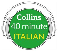 40 MINUTE ITALIAN AUDIBLE ED E (ljudbok)
