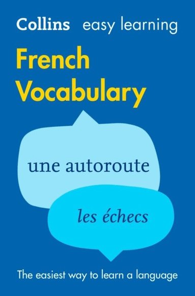 Easy Learning French Vocabulary (e-bok)