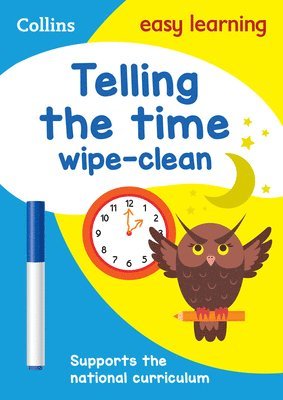 Telling the Time Wipe Clean Activity Book (inbunden)