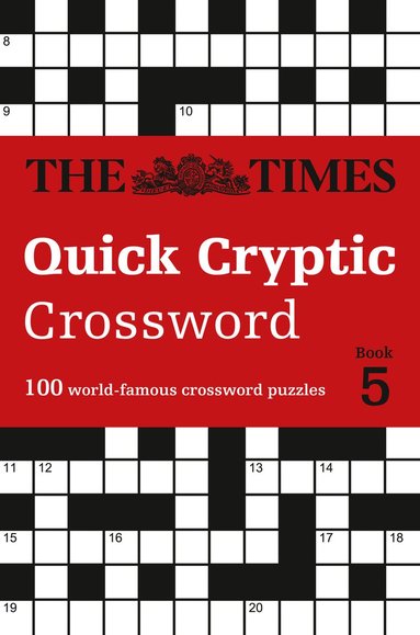 Times Quick Cryptic Crossword Book 5 (inbunden)