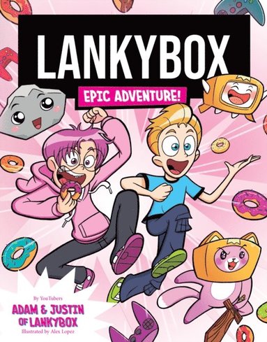 Lankybox Epic Adventure (inbunden)