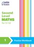 Second Level Maths Practice Workbook 1 for S1 - S3
