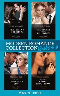 Modern Romance March 2021 Book 5-8 (e-bok)