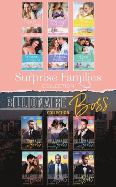 Surprise Families And Billionaire Bosses Collection (e-bok)