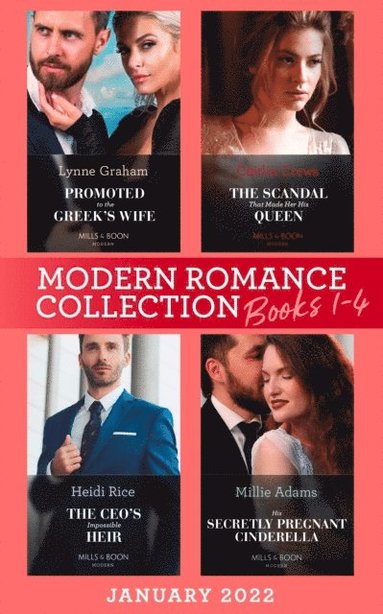 Modern Romance January 2022 Books 1-4 (e-bok)