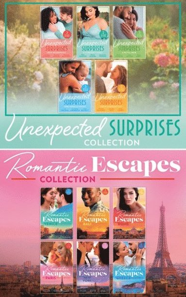 Unexpected Surprises And Romantic Escapes Collection (hftad)