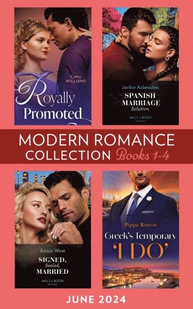 Modern Romance June 2024 Books 1-4 (hftad)