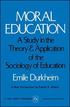 Moral Education