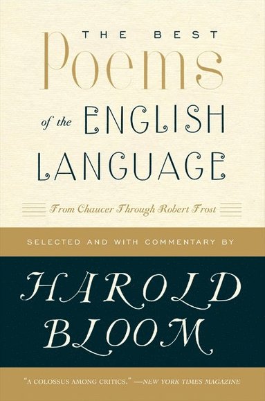 Best Poems of the English Language (hftad)