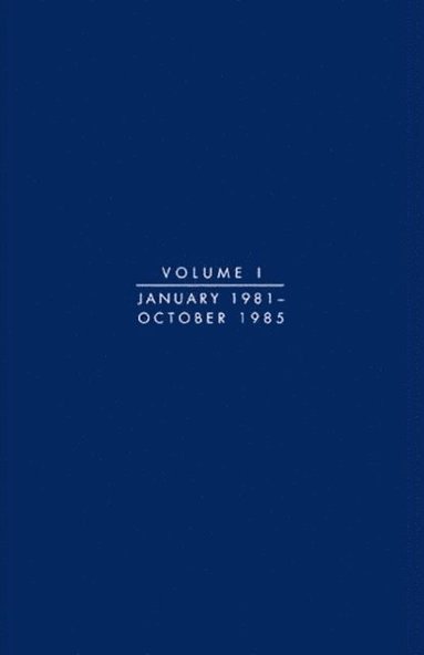 Reagan Diaries, Volume 1 (inbunden)