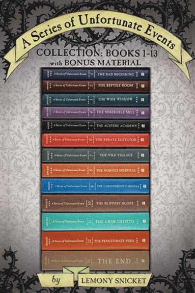 Series of Unfortunate Events Complete Collection: Books 1-13 (häftad)
