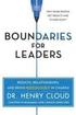 Boundaries for Leaders