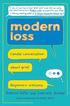 Modern Loss: Candid Conversation about Grief. Beginners Welcome.