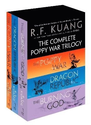 The Complete Poppy War Trilogy Boxed Set: The Poppy War / The Dragon Republic / The Burning God (hftad)