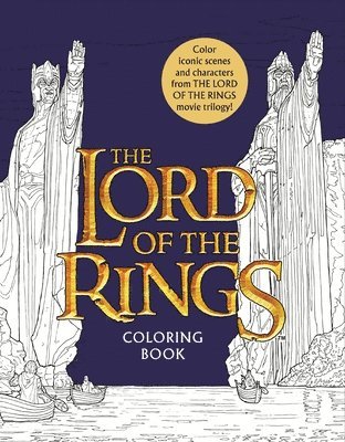 LORD OF THE RINGS MOVIE TRILOGY COLORING (hftad)
