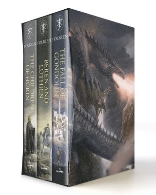 Great Tales of Middle-Earth Box Set: The Children of Hrin, Beren and Lthien, the Fall of Gondolin (hftad)