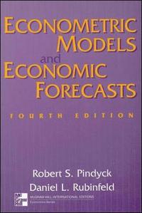 Econometric Models and Economic Forecasts (Text alone) (häftad)