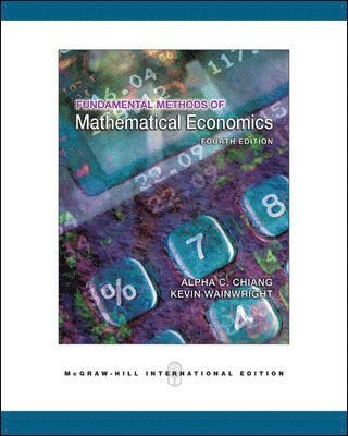 Fundamental Methods of Mathematical Economics (inbunden)