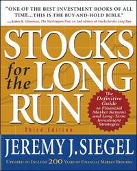 Stocks for the Long Run (inbunden)