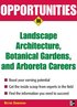 Opportunities in Landscape Architecture, Botanical Gardens and  Arboreta Careers