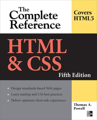 HTML & CSS: The Complete Reference, Fifth Edition (h�ftad)