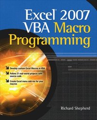 Excel 2007 VBA Macro Programming (häftad)
