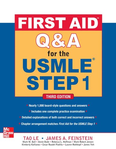 First Aid Q&A for the USMLE Step 1, Third Edition (hftad)