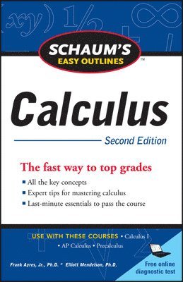 Schaum's Easy Outline of Calculus, Second Edition (hftad)