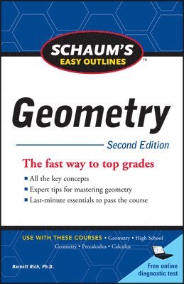 Schaum's Easy Outline of Geometry, Second Edition (hftad)