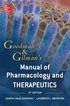 Goodman and Gilman Manual of Pharmacology and Therapeutics, Second Edition